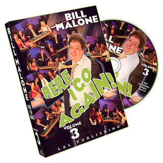 Here I Go Again - Vol. 3 | Bill Malone - (DVD)