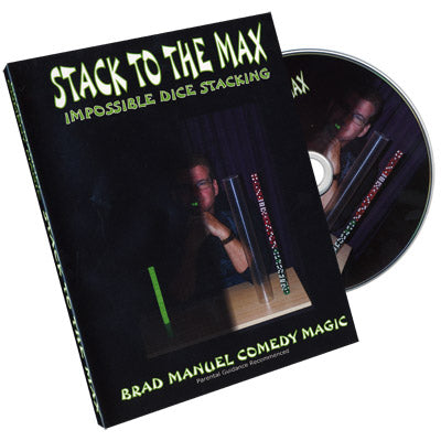 Stack To The Max - Impossible Dice Stacking | Brad Manuel - (DVD)