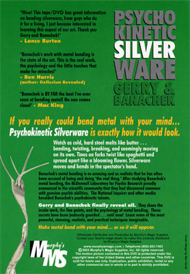 Psychokinetic Silverware | Gerry And Banachek - (DVD)