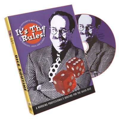 It's The Rules (DICE ROUTINE) | Bob Sheets - (DVD)