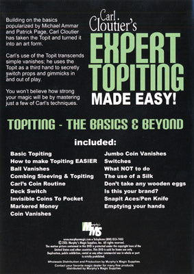 Expert Topiting Made Easy | Carl Cloutier - (DVD)