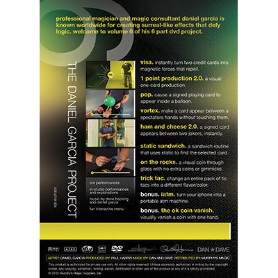 Paul Harris Presents Daniel Garcia Project Vol Vol.6 | Daniel Garcia - (DVD)