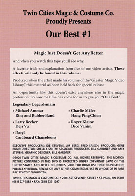 Greater Magic Vol. 13 - Our Best Vol.1 - (DVD)