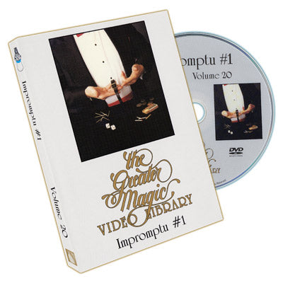 Greater Magic Vol. 20 - Impromptu Magic Vol.1 - (DVD)