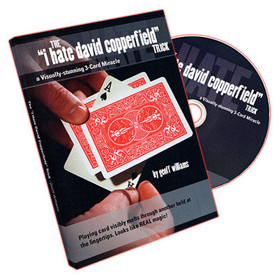 I Hate David Copperfield Trick | Geoff Williams - (DVD)