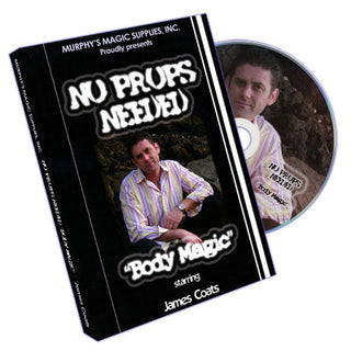 No Props Needed (Body Magic) | James Coats - (DVD)