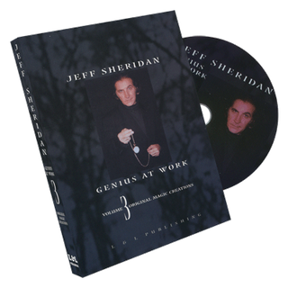 Jeff Sheridan Genius at Work Vol. 3 Original Magic - (DVD)