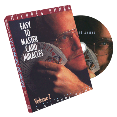 Easy to Master Card Miracles Vol. 2 | Michael Ammar - (DVD)