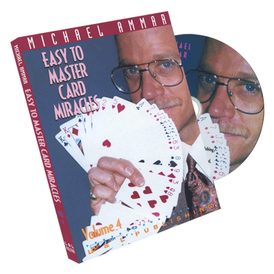 Easy to Master Card Miracles Vol. 4 | Michael Ammar - (DVD)