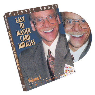 Easy to Master Card Miracles Vol. 5 | Michael Ammar - (DVD)