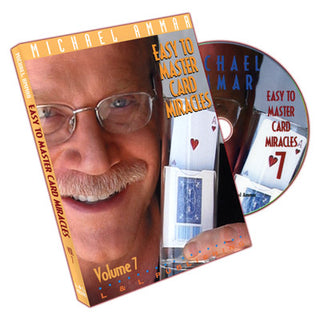 Easy to Master Card Miracles Vol. 7 | Michael Ammar - (DVD)
