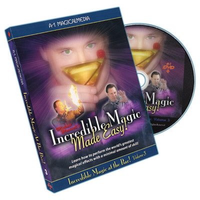 Incredible Magic At The Bar - Vol. 3 | Michael Maxwell - (DVD) 