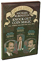 Knock Out Coin Magic | Michael Rubenstein - (DVD) 