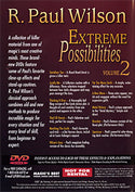 Extreme Possibilities Vol. 2 | R. Paul Wilson - (DVD)