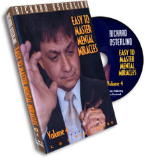 Easy to Master Mental Miracles Vol. 4 | Richard Osterlind & L&L - (DVD)