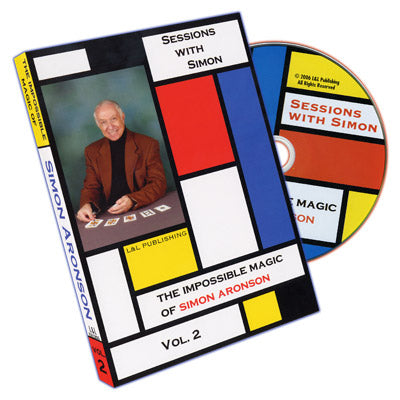 Sessions With Simon: The Impossible Magic Of Simon Aronson Vol. 2 - (DVD)