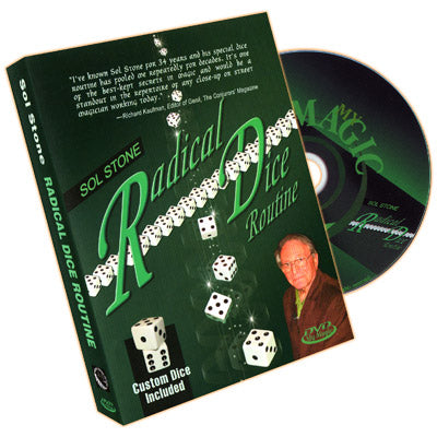 Radical Dice Routine (With Dice) | Sol Stone - (DVD)