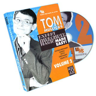 Mullica Expert Impromptu Magic Made Easy Tom Mullica- Vol.2 - (DVD)