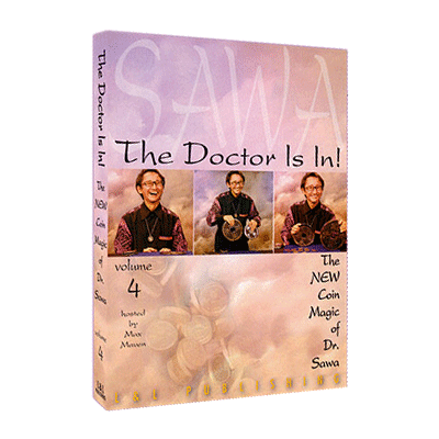 The Doctor Is In - The New Coin Magic of Dr. Sawa Vol 4 - (Download) 