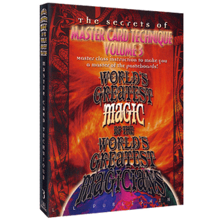 Master Card Technique Volume 3 (World's Greatest Magic) - (Download)
