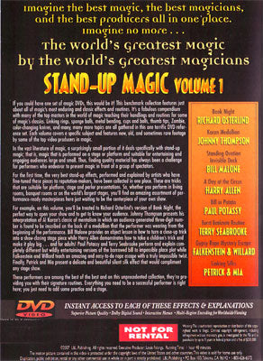 World's Greatest Magic: Stand-Up Magic  Vol. 1 - (DVD)