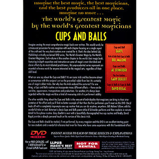 World's Greatest Magic: Cups and Balls Vol. 3 - (DVD)