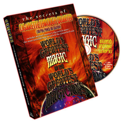 World's Greatest Magic: Cigarette Through Quarter - (DVD) 