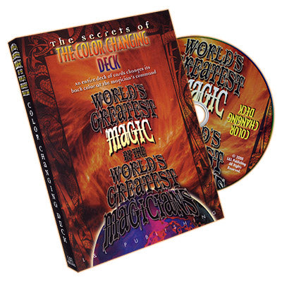 World's Greatest Magic: Color Changing Deck Magic - (DVD)
