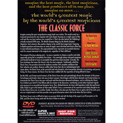 World's Greatest Magic: The Classic Force - (DVD)