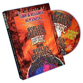 World's Greatest Magic: Torn And Restored Newspaper - (DVD)