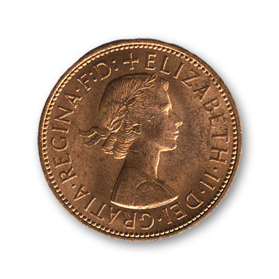 English Penny (Einzelmünze, unpräpariert)