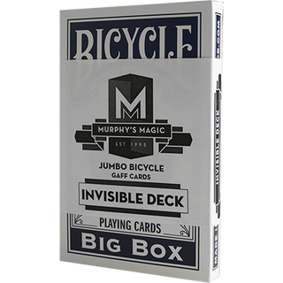 Jumbo Invisible Deck Bicycle (blue)