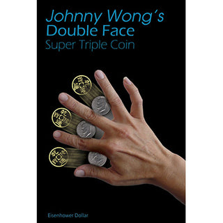 Double Face Super Triple Coin Eisenhower Dollar | Johnny Wong