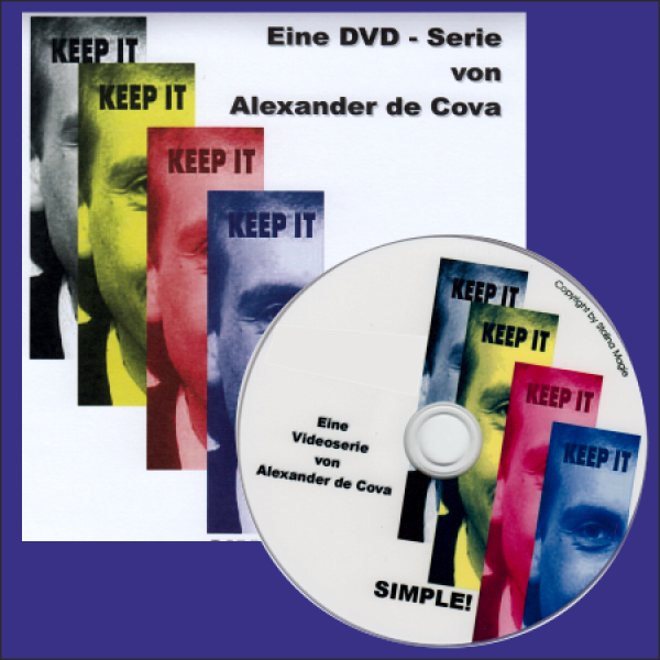 Keep it Simple Vol. 4 - Palmieren von Karten | Alexander de Cova - (DVD)
