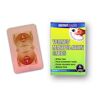 Vernet Manipulation cards (FLESH BACK, BRIDGE SIZE) | Vernet