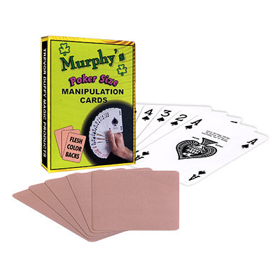 Manipulation Cards- POKER SIZE / FLESH COLOR BACKS | Trevor Duffy-Trick