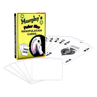 Manipulation Cards - POKER SIZE / WHITE BACK (For Glove Workers) | Trevor Duffy