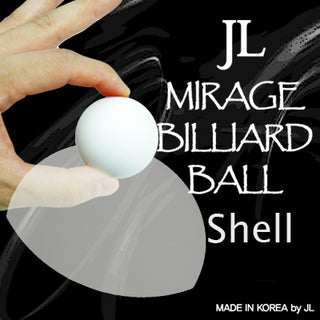 Mirage Billiard Balls | JL (WHITE, shell only)