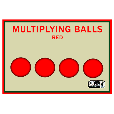 Multiplying Balls (Red Plastic) | Mr. Magic