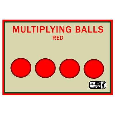 Multiplying Balls (Red Plastic) | Mr Magic