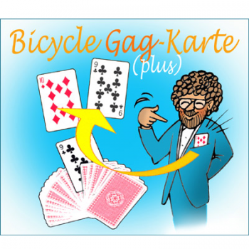 Bicycle Gag-Karte (plus) | Manfred Zöllner