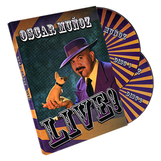 Oscar Munoz Live (2 DVD Set) | Kozmomagic - (DVD)