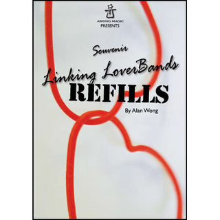 Refill for Souvenir Linking Love Bands (20 link, 10 single, BANDS ONLY) | Alan Wong