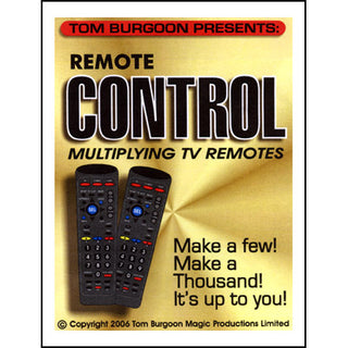 Remote Control Multiplying TV remotes | Tom Burgoon