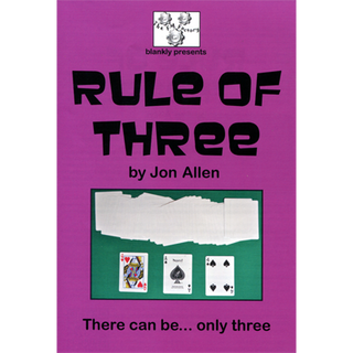 Rule of Three | Jon Allen
