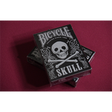Bicycle Skull Metallic (Silver) | Gambler's Warehouse