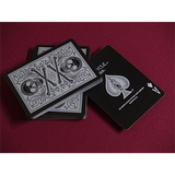 Bicycle Skull Metallic (Silver) | Gambler's Warehouse