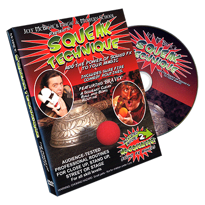 Squeak Technique (DVD and Squeakers) | Jeff McBride - (DVD)