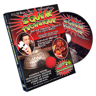 Squeak Technique (DVD and Squeakers) | Jeff McBride - (DVD)