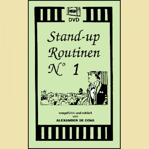 Stand-up Routines 1 | Alexander de Cova - (DVD) 